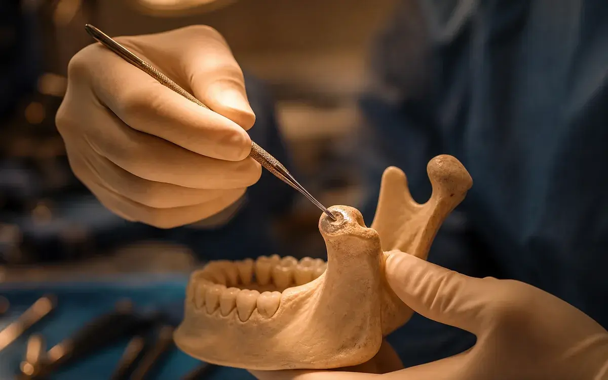 Artroplastia de la articulación temporomandibular