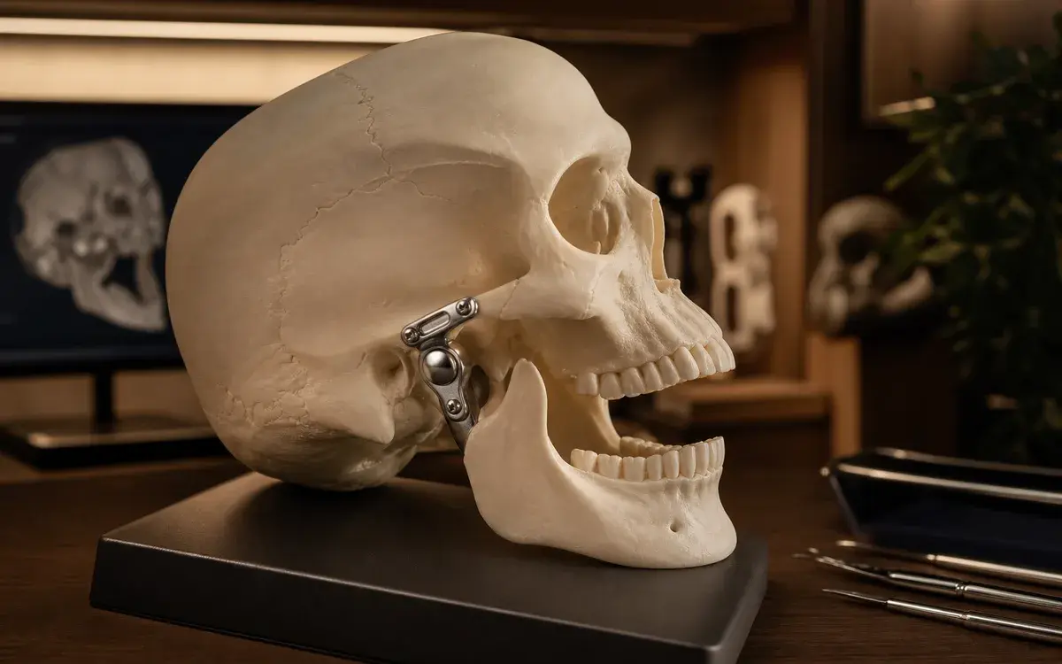 Reemplazo protésico de la articulación temporomandibular